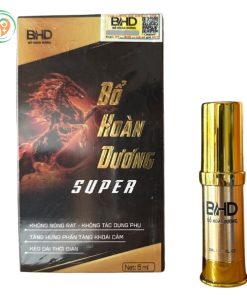 Chai Xịt Bổ Hoàn Dương Super BHD hỗ trợ tăng hưng phấn, khoái cảm, kéo dài thời gian quan hệ (5ml)